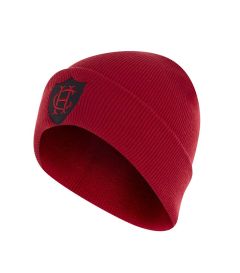 HAT-67-CHS - Chepstow House winter beanie - Red/logo - One