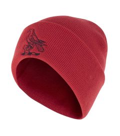 HAT-67-FKH - Winter beanie - Red/logo - One