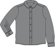 SHT-86-COP - Long sleeve shirt - Grey