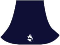 TPP-38-DVH - Fleece snood - Navy/logo - One