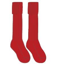 SOC-68-NYL - Games Sock - Red