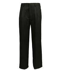 TRO-97-PVI - Pull on flat front trousers - Charcoal