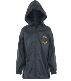 WET-26-SNH - Waterproof  cagoule - Navy/logo