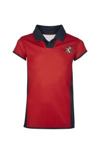 PLO-76-TOM - Battersea hockey shirt - Red/navy/logo