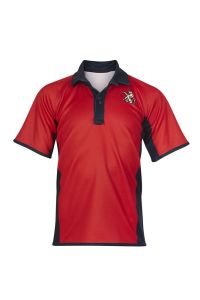 RGY-56-TOM - Battersea Rugby shirt - Red/navy/logo