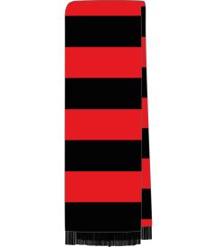 SCF-50-ACY - Giggleswick school scarf - Red/black - One
