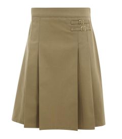 SKT-96-PCT - Pleated Skirt - Sand