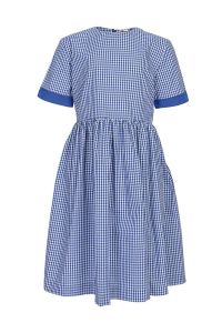 DRE-90-PCT - Summer Dress - Royal Gingham
