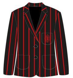 BLR-14-GIG - Junior School Blazer - Black/red