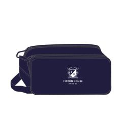 BAG-25-FHS - Finton House boot bag - Navy/logo - One