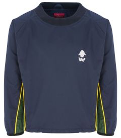 TRA-47-WEL - Windproof tracksuit top - Navy/bottle/yellow