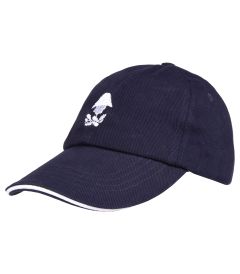 HAT-88-WEL - Junior Adjustable Cap 49cm - 5 - Navy/white/logo - 49-57