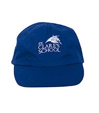 HAT-23-SCP - St Clare's Baseball Cap - Royal/logo - One