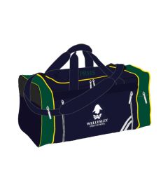 BGS-23-NAM - Sports kit bag with Initials - Navy/logo - One