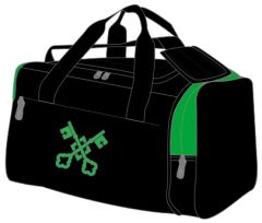 BGS-33-HBR - Sports bag - Green/black/logo - One
