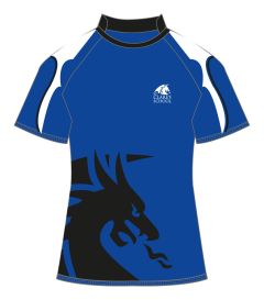 RGY-75-SCP - Rugby top - Royal/Black/White/Lo