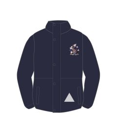 JKT-14-SHS - Fleece lined jacket - Navy/logo