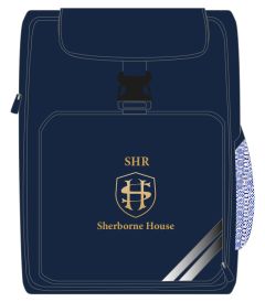 BGS-92-NAM - Junior Backpack with Initials - Navy/SHR/Logo - One