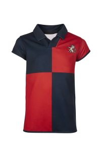 PLO-78-TOM - Kensington hockey shirt - Navy/red/logo