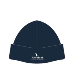 HAT-76-KBP - Fleece hat - Navy/logo