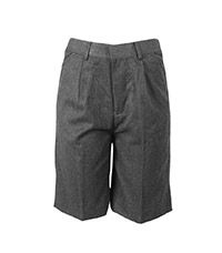 BER-33-PVI - Bermuda shorts - Grey