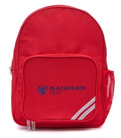 BAG-36-BHP - Pre-prep backpack - Red/logo - One