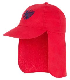 HAT-44-BHP - Legionnaires cap - Red/logo - One