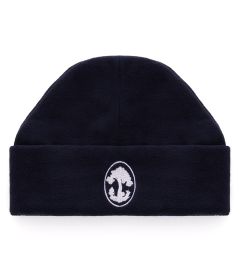 HAT-16-DVH - Devonshire House fleece hat - Navy/logo
