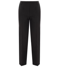 TRS-08-PVI - Fitted Trousers - Black