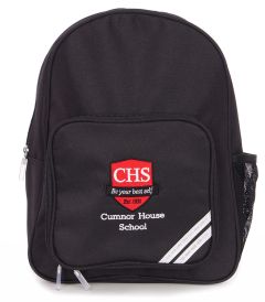 BAG-36-CMN - Backpack - Black/logo - One