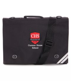 BAG-24-CMN - Document satchel - Black/logo - One