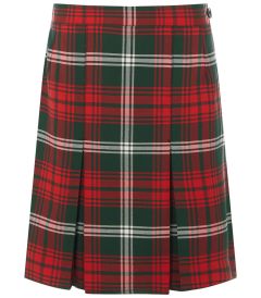 SKT-12-PVI - Box pleat skirt - Prince of Wales Trtn