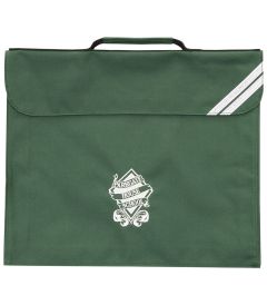 BAG-07-PKG - School Bookbag - Green/logo - One