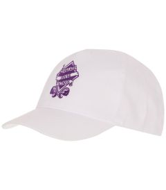 HAT-23-PKG - School Baseball Cap - White/logo - 57cm