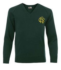 JUM-58-CON - Connaught House jumper - Bottle/logo