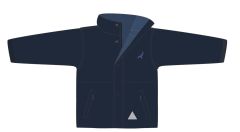 JKT-14-FSG - Fleece lined jacket - Navy/logo