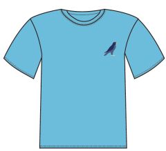 TSH-43-FSG - House T-shirt - Blue/logo