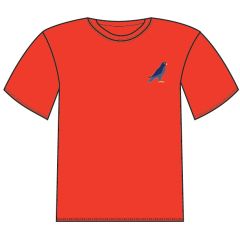 TSH-43-FSG - House T-shirt - Red/logo