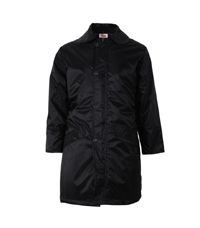 JKT-30-NYL - Winter coat with belt - Black/ALS tartan