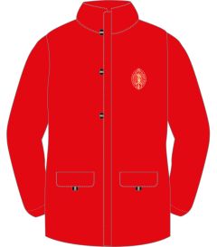 JKT-14-GIG - Fleece lined jacket - Red/logo