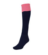 SOC-27-PCL - Sports socks - Navy/pink