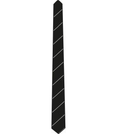 NKT-66-GIG - House Senior Tie - Black/grey