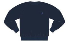 SWT-24-FSG - Crew neck eco sweatshirt - Navy/logo