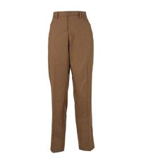 TRO-99-PCT - Chino trousers with fly zip - Sand