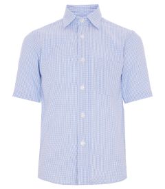 SHT-46-MGM - Short sleeve shirt - Pale blue/white