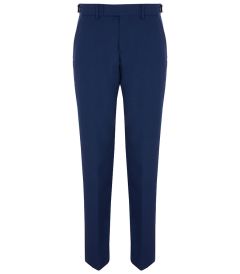 TRO-68-PWL - Flat front trousers - Navy