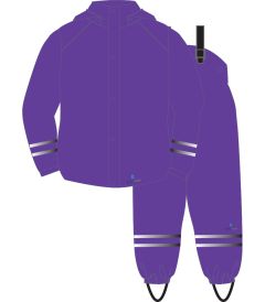 WET-31-POL - Rainwear suit - Purple