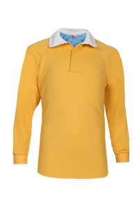 RGY-49-POL - Reversible rugby shirt - Sky/Gold