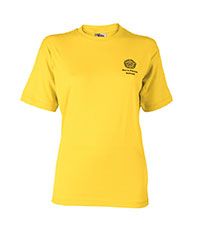 TSH-79-MOH - Santiago house t-shirt - Yellow/logo