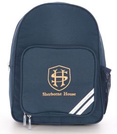 BAG-36-SHR - Infant backpack - Navy/logo - One